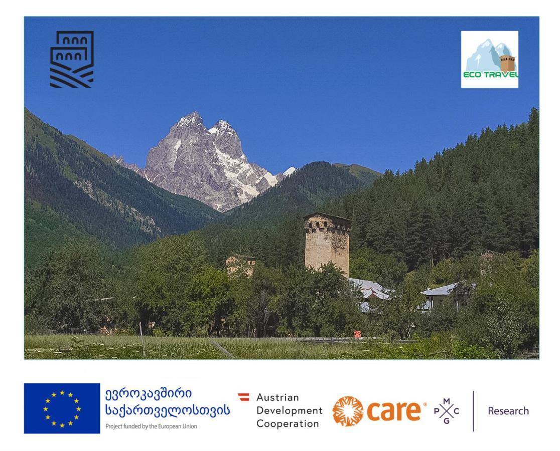 Ecohouse Svaneti Mestia Eksteriør bilde